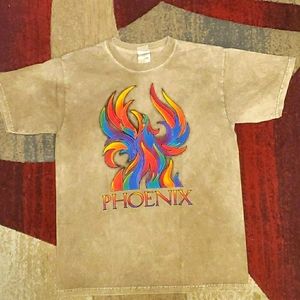 Rising Phoenix unisex graphic tee